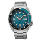 SEIKO 5 SPORT SRPJ45K1 Silver Dial Blue Automatic Stainless Steel