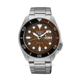 SEIKO 5 SPORT SRPJ47K1 Automatic Silver Dial Brown Stainless Steel