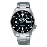SEIKO 5 SPORTS SRPK29K1 Midi SKX Automatic Silver Dial Black Stainless Steel