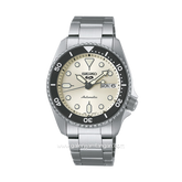 SEIKO 5 SPORT SRPK31K1 Silver Dial Cream Stainless Steel