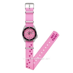 SEIKO SRPM07K1 Pink Panther Limited Edition Extra Strap