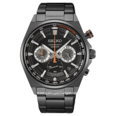 SEIKO SSB399P1 Chronograph Black Stainless Steel Mens Watch