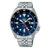 SEIKO 5 SPORT SSK003K1 Automatic Silver Dial Black Stainless Steel