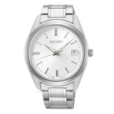 SEIKO CLASSIC SUR307P1 Silver Dial White Stainless Steel