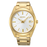 SEIKO SUR314P1 Gold Dial White Stainless Steel