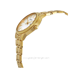 SEIKO SUR412P1 Gold Dial White Stainless Steel