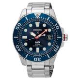 SEIKO SNE549P1 PADI Solar Divers 200M Blue Dial Stainless Steel Strap