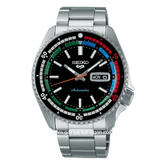 SEIKO 5 Sports SRPK13K1 SKX Sports Style Regatta Dial Black Stainless Steel Strap Special Edition