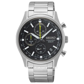 SEIKO SSB419P1 Chronograph Silver Stainless Steel Strap