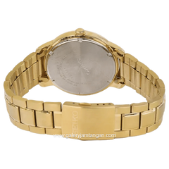 SEIKO SUR198P1 Silver Dial Gold Stainless Steel Strap