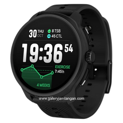 Suunto Race 2 All Black Silicone Strap
