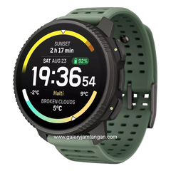 SUUNTO RACE 2 TITANIUM SAGE Silicone Strap