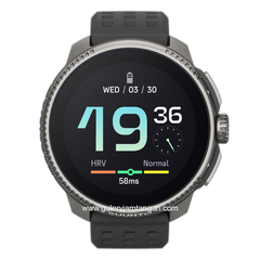 SUUNTO RACE TITANIUM CHARCOAL BLACK Silicone Strap