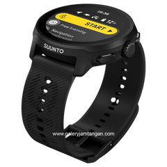 SUUNTO RUN ALL BLACK Silicone Strap