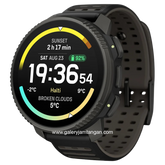 Suunto Vertical 2 Titanium Black Silicone Strap