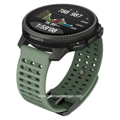 Suunto Vertical 2 Titanium Sage Silicone Strap