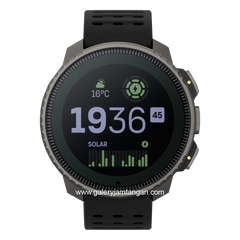 SUUNTO VERTICAL TITANIUM SOLAR BLACK Silicone Strap