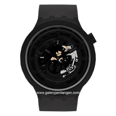 SWATCH SB03B100 Skeleton Black Series Swiss Made