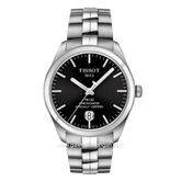 TISSOT PR 100 AUTOMATIC T101.408.11.051.00 Silver Dial Black Stainless Steel