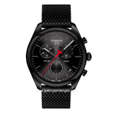 TISSOT T101.417.33.051.00 Chronograph Black Shandrop Strap