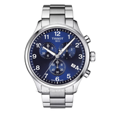 TISSOT CHRONO T116.617.11.047.01 Silver Dial Blue Stainless Steel