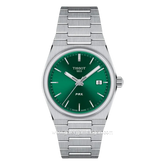 Tissot PRX T137.210.11.081.00 Silver Dial Green Swiss Made
