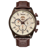 TIMBERLAND TDWGQ00949X1 HENNIKER II Dark Brown Leather 3 Hands Strap