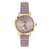 TED BAKER FLEURE BKPFLS303 Lilac Gold Dial Lilac Leather Strap