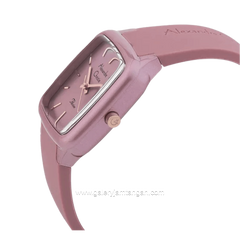 Alexandre Christie AC 2A08 LHRRGPN Pink Rubber Strap