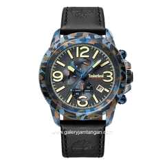 TIMBERLAND TBL.15474JSBL/61 Black Leather Strap