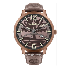 TIMBERLAND TBL.15899JYBN/12-G Brown Leather Strap