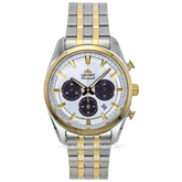 ORIENT RA-TX0302S10B SOLAR CHRONOGRAPH Stainless Steel Strap