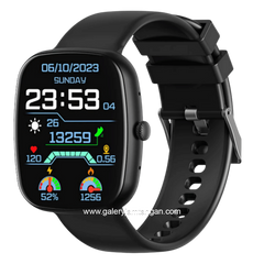 VIVAN SMARTWATCH VWF1 Black Silicone Strap