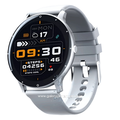 VIVAN SMARTWATCH VWY1 Silver Silicone Strap