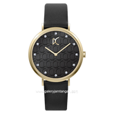 PIERRE CARDIN BONNE NOUVELLE CBN.3053 Black Leather Strap