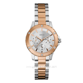 GUESS MIST W0443L4 Dual Tone Silver Rosegold Stainless Steel