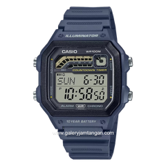 CASIO WS-1600H-2AVDF Blue Resin Strap