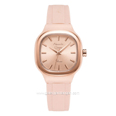 Alexandre Christie Passion AC 2B77 LH RRGLK Ladies Rose Gold Rubber Strap