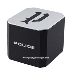 POLICE PEWJF0006202 Green Leather Strap