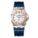 CONDOTTI IMPECCABILE CN1089-SRG01-PO4 Navy Ring Rosegold Rubber Strap