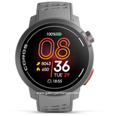 COROS PACE PRO GREY SILICONE STRAP