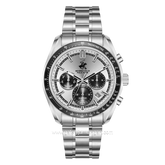 BEVERLY HILLS POLO CLUB BHPC BP3814X.330 Silver Stainless Steel