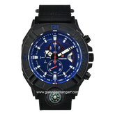 EXPEDITION E 6772 MC Chronograph Black Dial Blue Canvas Strap