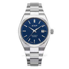 Expedition E 6857 M Silver Dial Navy Stainless Steel