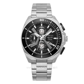 Alexandre Christie Chronograph AC F6695 MCFTBBA Stainless Steel Strap