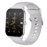 VIVAN SMARTWATCH VWF18 SILVER Rubber Strap