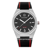 REGAN HARNEY x Bali United RH001-06L Black Dial Black Rubber Strap Limited Release