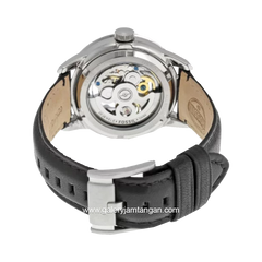 FOSSIL ME3085 Automatic Black Silver Leather Strap