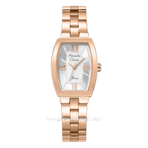 Alexandre Christie Passion AC 2B59 LH Silver Dial Rose Gold Stainless Steel Strap
