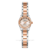 Alexandre Christie Passion AC 2C18 LHFTRLG Rose Gold Dial Dual Tone Stainless Steel Strap